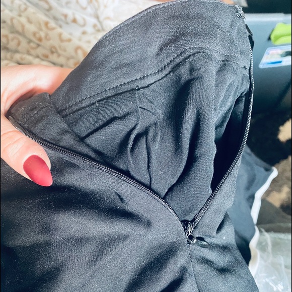 Superdown Black Skort Revolve Samara Wrap Skirt S - Picture 6 of 6